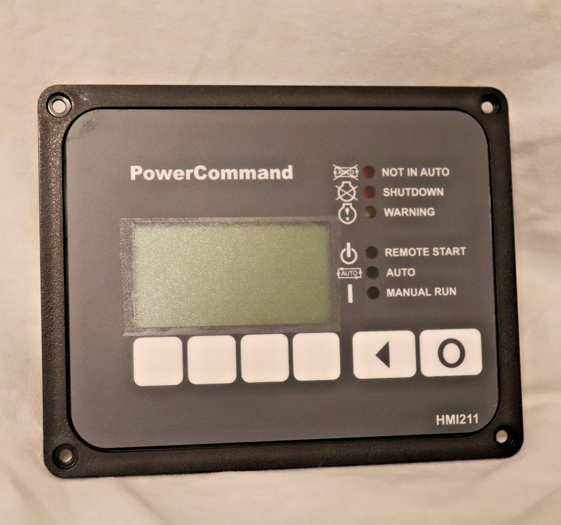 300-6014 Cummins Onan HMI211 Control Panel Controller Generator ...