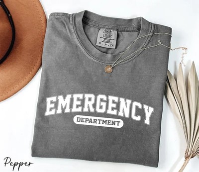 Emergency Department Comfort Tee Nurse Doctor ER Medical Staff Gift Shirt