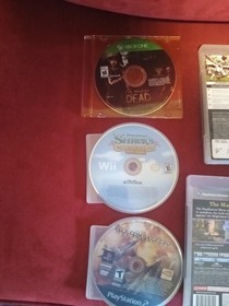 video game mixed lot (9 games total)