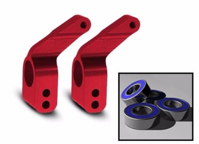 Traxxas 3652X Stub Axle Carriers Rustler Stampede Bandit Electric VXL Velineon
