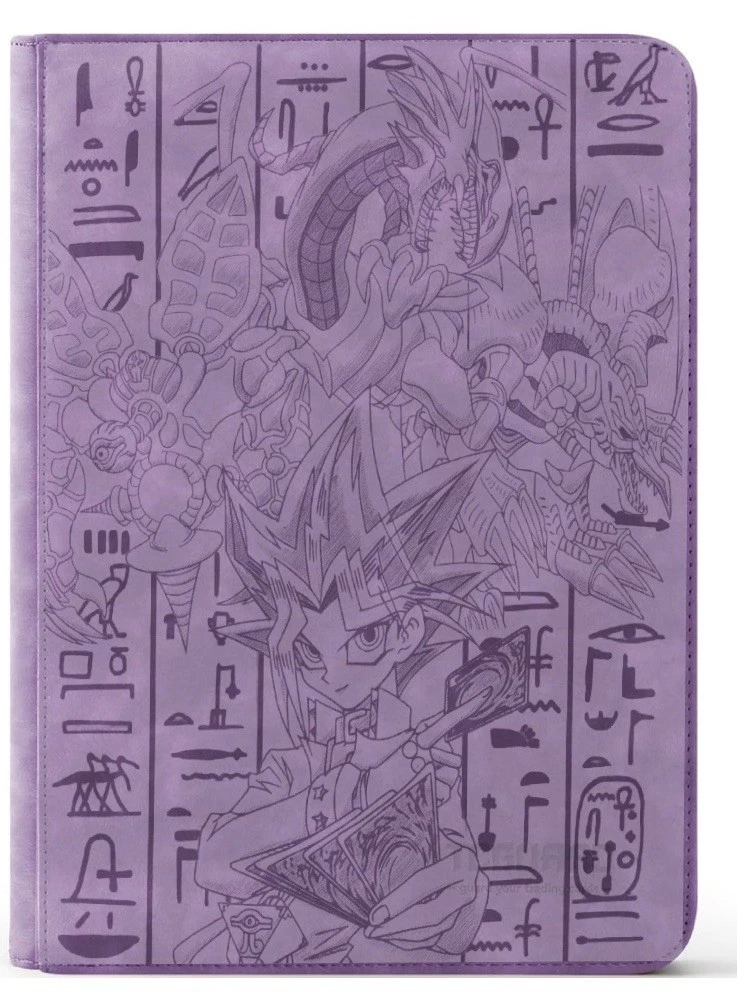 yugioh album cards POCKET COLLECTION STARTER KIT! STICKER PACK Custom binding expands as you put more cards into it Yu-Gi-Oh! - Yugi & Kaiba