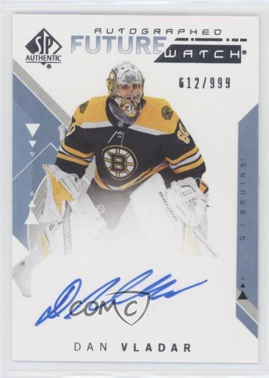 2018-19 SP Authentic Auto Future Watch 612/999 Dan Vladar #214 Auto k1r