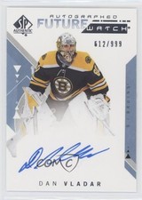 2018-19 SP Authentic Auto Future Watch 612/999 Dan Vladar #214 Auto k1r