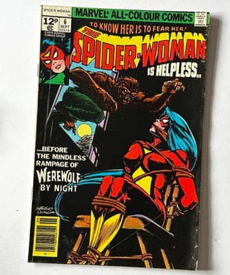 SPIDER-WOMAN - Comic Book #6. Marvel Comics September 1978. No.6. UK. FN+ 6.5