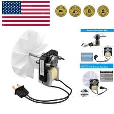 Universal Bathroom Vent Exhaust Fan Motor Replacement Motors Kit, Fit for Nu-...