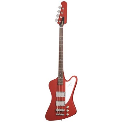 E-Bass Epiphone '64 Thunderbird Ember Red E Bass Bassgitarre NEU