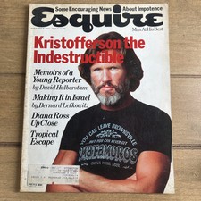 1981 ESQUIRE Magazine November Jean Moss Cover Diana Ross Up Close