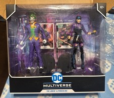 DC Mcfarlane The Joker and Punchline 2-Pack Mutliverse