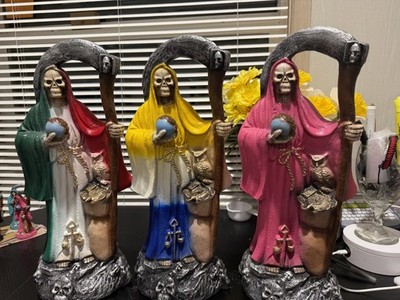 Santa Muerte Lot de 3 Nuevas..