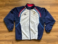 VINTAGE FRANCE NATIONAL TEAM FOOTBALL JACKET SOCCER ADIDAS
