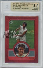 Margaret Smith Court 2020 Topps Transcendent VIP Red Card #39 6/10 BGS 9.5 Gem