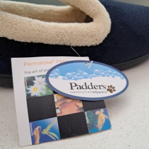 Padders Repose Womens Fully Lined Slippers Size 5 - Picture 7 of 14