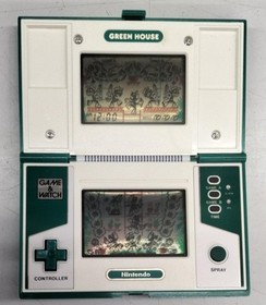 Nintendo Green House Multi-Screen Gaming Watch