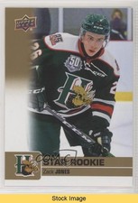 2019-20 Upper Deck CHL Star Rookie SP Gold Glossy Zack Jones #343 READ 1tr
