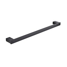 New Castano Elba 610mm Single Towel Rail Holder Black El600str-b New Castano Elba 610mm Single Towel Rail Holder Black El600str-b