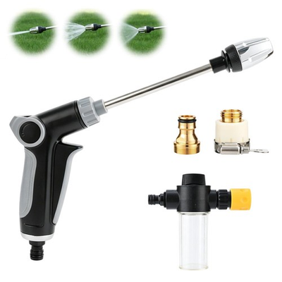 #ad Turn Any Hose Into A High Pressure Water JetHeavy Duty Garden Hose NozzleMu... $46.47