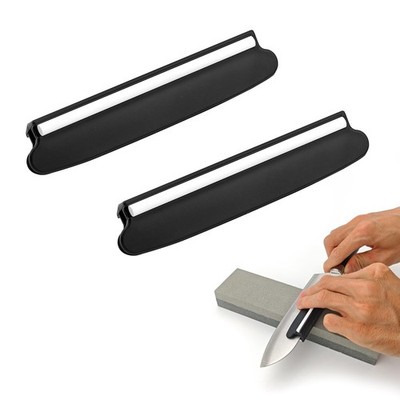 Knife Sharpening Angle Guide for Whetstone, 2 Pack 15° Knife Angle Guide with Ce