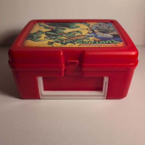Vintage 1993 Mirage Studios Teenage Mutant Ninja Turtles Lunchbox TMNT mit Thermoskanne - Bild 7 von 19
