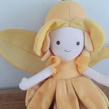 Jellycat Daffodil Fleur Fairy Yellow Flower Doll - Rare & Retired