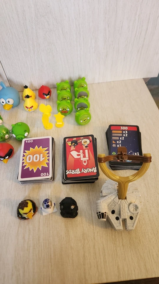 Gran Juego Angry Bird Lote Mixto Bloques Lanzador Set Piezas de Repuesto Personaje Foto 4 de 4