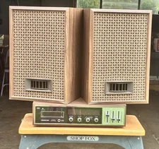 Vintage Soundesign Model 4491-3 AM/FM Stereo Receiver W/EQ 622B 2 Way Speakers