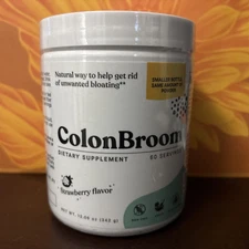 Colon Broom Dietary Fiber Supplement Strawberry Flavor *60 Servings* Exp:06/2026