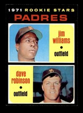 1971 Topps #262 Jim Williams/Dave Robinson Padres Rookies EXMT/EXMT+ X3698217