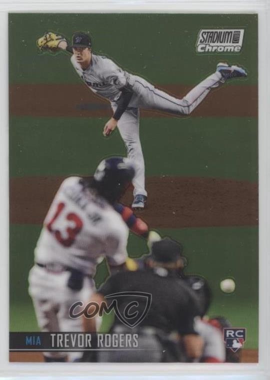 2021 Topps Stadium Club Chrome Trevor Rogers #26 8k4