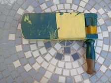 WW2 Homefront Wooden Gas Rattle - reused for football Norwich city 