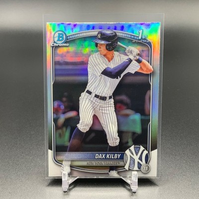 2025 Bowman Draft Chrome Dax Kilby 1st Refractor Yankees TTC4706