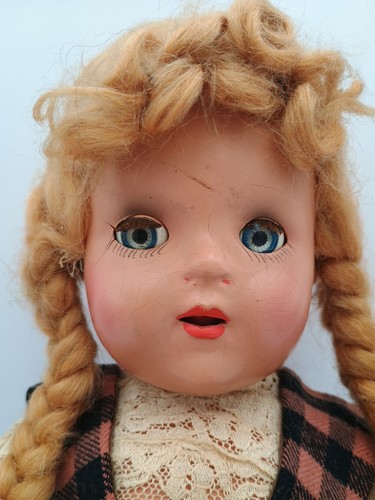 Vintage 1930s Unbranded Composition Doll - Picture 6 of 24