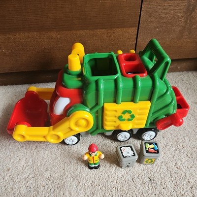 Wow Toys Flip N Tip Fred Müllwagen *EUC*Müll*LKW*Spiel*Spielzeug*Kunststoff*süß