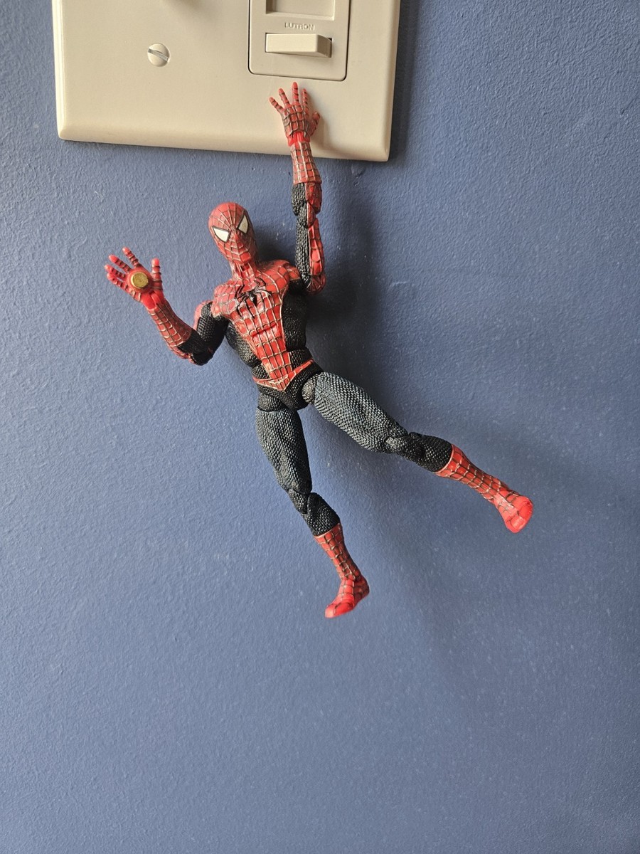 Figurine Spider-Man 2 – ToyBiz 2004, édition Limitée, Magnétique, Vintage, Blister Scellé