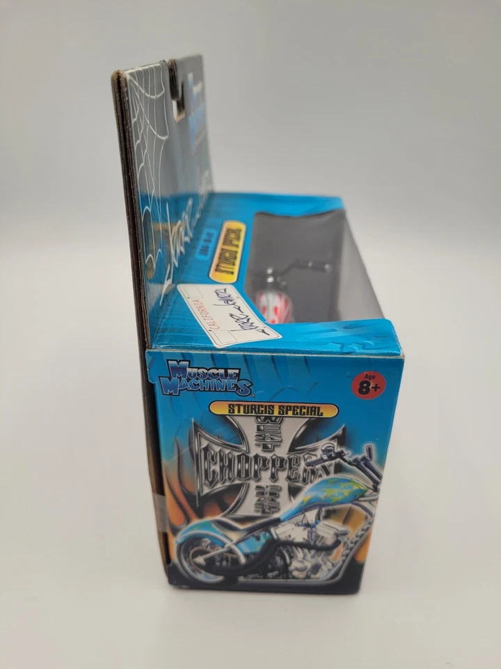 Muscle Machines Sturgis Special Motorcycle Jesse James Red JJ04-18-01 Choppers - Image 4 of 4