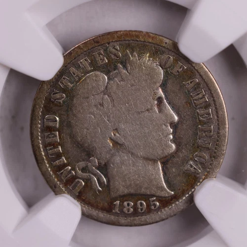 1895-S Barber Silver Dime., NGC Certified; Good-6., Store #9086.