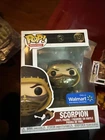 Funko Pop Mortal Kombat Scorpion #1058  Walmart Exclusive Damage Box