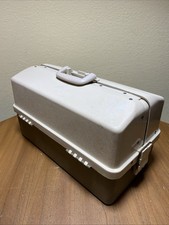 Plano 8700 Fishing Tackle Organizer Box Double sided 7- Lift-up Trays Dome Top