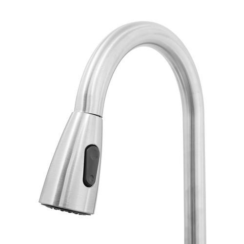 Stainless Steel Sink Wash Utility Sink with Storage Shelf with Pull-out Faucet - Picture 14 of 17