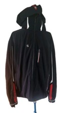 Mountain Force Ski/ Snowboarding Jacket Black Detachable Hood Size EU 56/UK 46
