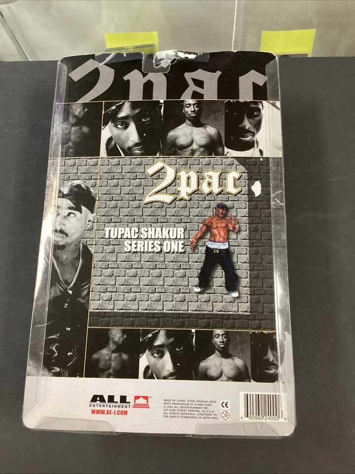 2001 All Entertainment 2PAC Tupac Shakur 8” Collectible Figure Series 1 VHTF - Image 2 of 2