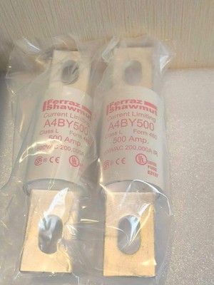 New FERRAZ CLASS L FUSE A4BY500 600V 500A, in stock same day ship out *le