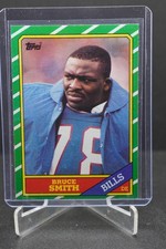 Bruce Smith (RC) Rookie Card  1986,  Topps #389, Mint condition _1712