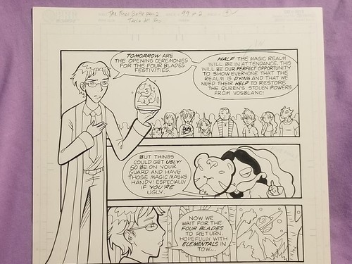 Sabrina the Teenage Witch #99 Original Art Page #9 SIGNED by Jim Amash - Bild 2 von 3