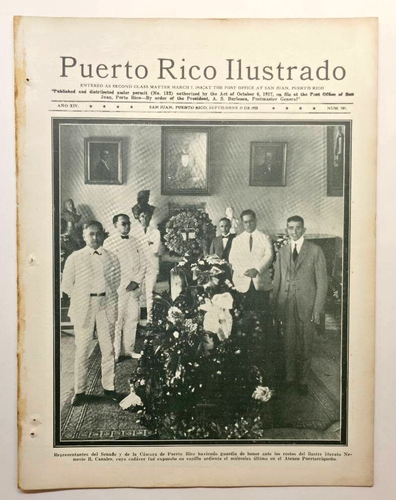 ANTIQUE MAGAZINE / PUERTO RICO ILUSTRADO / 1923 #87 - Picture 1 of 5