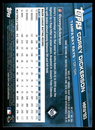2017 Topps Holiday Complete Your Set (HMW1-HMW200) Free Shipping! - Picture 373 of 387