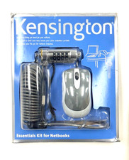 Kensington Essential Kit for Netbooks - Security Lock  Plug-n-Play USB Mouse