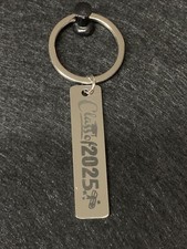Class Of 2025 Keyring Stainless Steel for Graduation 3.25"