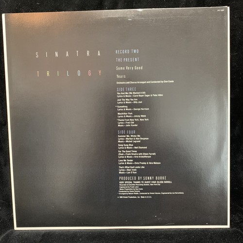 FRANK SINATRA - Trilogy: Past Present Future - REPRISE ST 3LP SET 1980 in shrink - Picture 5 of 19