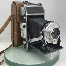 Braun Norca,c.1952  Medium Format Folding Camera STEINAR 1:3.8/105 V LENS N 250