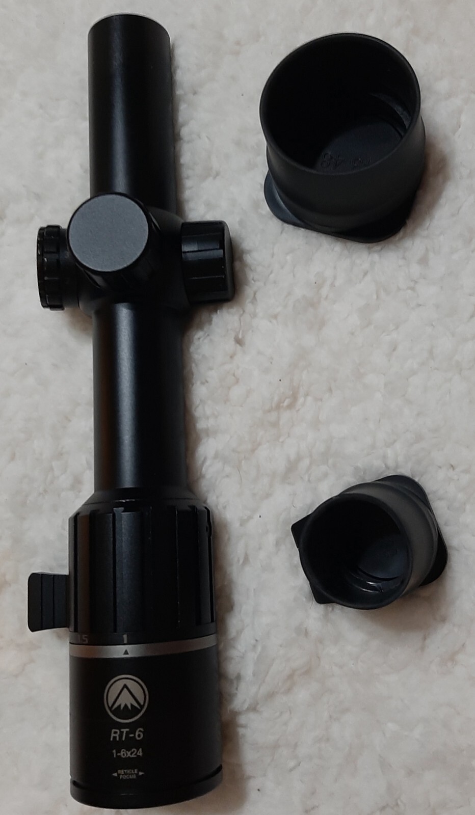 Burris RT6 16x24mm Riflescope w/ Ballistic Reticle, Matte Black